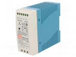 Power supply: switched-mode | 40W | 48VDC | 48&divide;56VDC | 0.83A | 300g