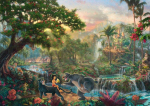 Schmidt Games Puzzle Thomas Kinkade: Disney Jungle Book