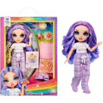 MGA Entertainment Rainbow High Junior High PJ Party - Violet (Purple), Doll