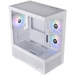 Thermaltake View 170 TG ARGB, Tower Case (White, Tempered Glass x 2)