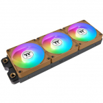 Thermaltake CT120 EX Reverse ARGB Sync PC Cooling Fan Gravel Sand (Light Brown, Pack of 3, 120 mm)