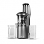 Nutribullet Slow Juicer NBJ500 (grey/black, 150 watts)