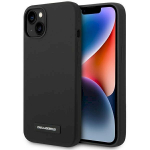 Karl Lagerfeld KLHMP14MSLMP1K hardcase Silicone Plaque Mag for iPhone 14 Plus / 15 Plus 6,7" / black