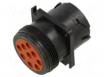 Connector: circular | socket | HD10 | 13A | 250V | PIN: 9 | IP68 | straight
