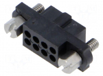 Connector: wire-wire/PCB | plug | female | PIN: 8 | Datamate J-Tek | 3A