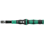 Wera torque wrench with reversible ratchet Click-Torque Lock A 6 black/green, 1/4" bit holder, 2.5 to 25 Nm