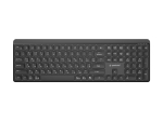 Gembird KB-WPS-03-CYRL | Keyboard | Wireless | Cyrillic | Bluetooth | Black