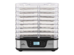 ETA Food dryer | ETA930190000 Secca Premium | Power 380 W | Number of trays 8 | Temperature control | Integrated timer | Silver