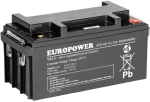 Europower Akumulator AGM serii EPS 12V 65Ah (Żywotność 8-12 lat)