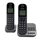 Lauatelefon Panasonic KX-TGC422GB Black