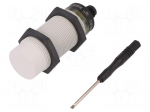 Sensor: capacitive | Range: 0&divide;15mm | Output conf: PNP NO / NC | PIN: 4