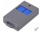 Enclosure: for remote controller | X: 37mm | Y: 61mm | Z: 15mm | grey