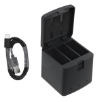 Triple Battery charging box for GoPro 9/ 10 / 11 / 12 With USB-C