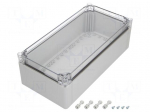 Enclosure: multipurpose | X: 200mm | Y: 400mm | Z: 132mm | FPC | IP66,IP67
