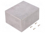 Enclosure: multipurpose | X: 100mm | Y: 120mm | Z: 64mm | 1590 | aluminium