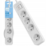 Philips CHP2144WB/60 Power Strip 4 sockets 3m 10A / white