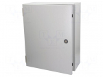 Enclosure: multipurpose | X: 400mm | Y: 500mm | Z: 200mm | SR2 | steel