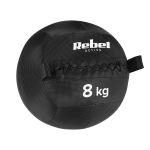 Spordiks ja aktiivseks puhkuseks // Spordikaubad ja varustus // Piłka lekarska do ćwiczeń fitness, rehabilitacyjna, 8kg, REBEL ACTIVE