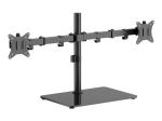 Gembird MS-D2ST-01 Dual Monitor Desk Stand 17"-32" / black
