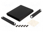 Enclosure: with panel | 1455 | X: 70mm | Y: 80mm | Z: 12mm | aluminium