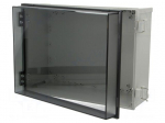 Enclosure: wall mounting | X: 300mm | Y: 400mm | Z: 180mm | CAB | grey