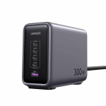 Ugreen 90903B mobile device charger Universal Black, Grey AC Fast charging Indoor