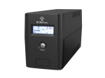 Zasilacz awaryjny UPS 800VA/480W, 220V/50Hz, obudowa Tower, LCD, 2&times;CEE 7/3, USB, akumulator VRLA 1&times;9Ah, kabel USB A-B 1.2 m, kabel zasilający CEE 7/7 1.4 m ALANTEC
