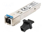 SFP module | SC/UPC,SFP | 0&divide;70&deg;C | 1.25Gbps | Range: 20km | Marker: blue