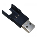 Riff Universal USB Charging Adapter for Fitness Trackers MyTime MT6 / MT7 / Remax N5 Sports Black