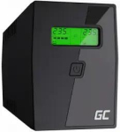 Nepārtrauktas baro&scaron;anas bloks Green Cell Power Proof with LCD Display 2000VA 1200W