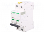 Circuit breaker | 400VAC | Inom: 10A | Poles: 2 | DIN | Charact: C | 10kA