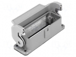 Enclosure: for Han connectors | Han A | size 16A | with latch | IP65