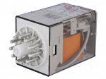 Relay: electromagnetic | 3PDT | Ucoil: 230VAC | 10A/250VAC | 10A/30VDC