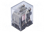 Relay: electromagnetic | DPDT | 230VAC | 5A | industrial | Series: MY2