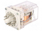 Relay: electromagnetic | 3PDT | 24VDC | 10A | industrial | Series: R15