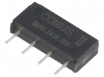 Relay: reed | SPST-NO | Ucoil: 5VDC | 500mA | max.200VDC | 10W | THT | SIP