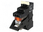 Relay: interface | DPDT | Ucoil: 230VAC | 12A | 12A/250VAC | 12A/30VDC