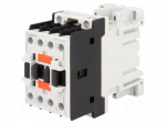 Contactor: 3-pole | NO x3 | Auxiliary contacts: NO | 24VDC | 25A | DIN