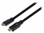 Cable | HDMI 1.4 | HDMI plug,both sides | 10m | black