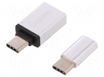 Adapter | USB 2.0,USB 3.0 | Enclos.mat: aluminium