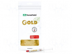 Heat transfer paste | copper | silicone + gold | 3g | AG Gold