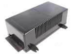 Enclosure: for power supplies | X: 112mm | Y: 222mm | Z: 72mm | ABS