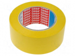 Tape: marking | yellow | L: 33m | W: 50mm | V: self-adhesive | Thk: 180um