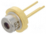Diode: laser | 840-860nm | 50mW | 9/30 | Mounting: THT | 1.8&divide;2.4VDC