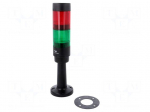 Signaller: signalling column | LED | red/green | Usup: 24VDC | IP65