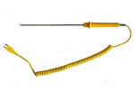 Probe: K-type temperature | -50&divide;650&deg;C | Probe l: 200mm | &plusmn;2%