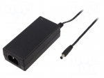 Power supply: switching | 12VDC | 3.34A | Out: 5,5/2,5 | 40W | 90&divide;264VAC