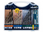 Drill set | steel | plastic box | wood,metal,wall | 30pcs.