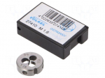 Threading die | M1,6 | 0.35 | &Oslash;: 16mm | Thk: 5mm | high speed steel | 6g