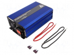 Converter: DC/AC | 600W | Uout: 230VAC | 11&divide;15VDC | 260x157x77mm | 92%